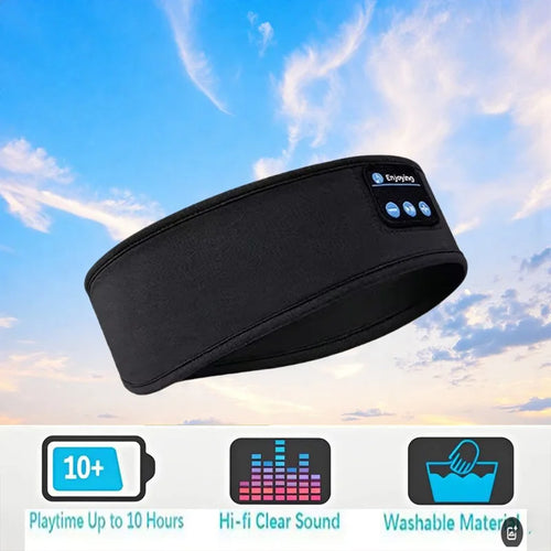 NVORA Bluetooth sleep mask with built-in headphones - image 1